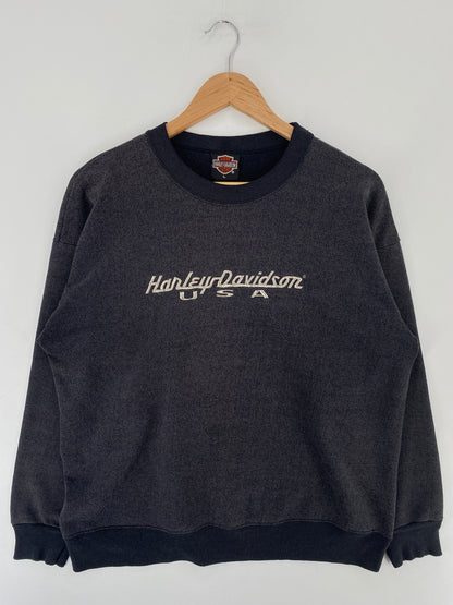 90's HARLEY DAVIDSON Made in USA Size L Vintage Sweat-shirt / E6004S