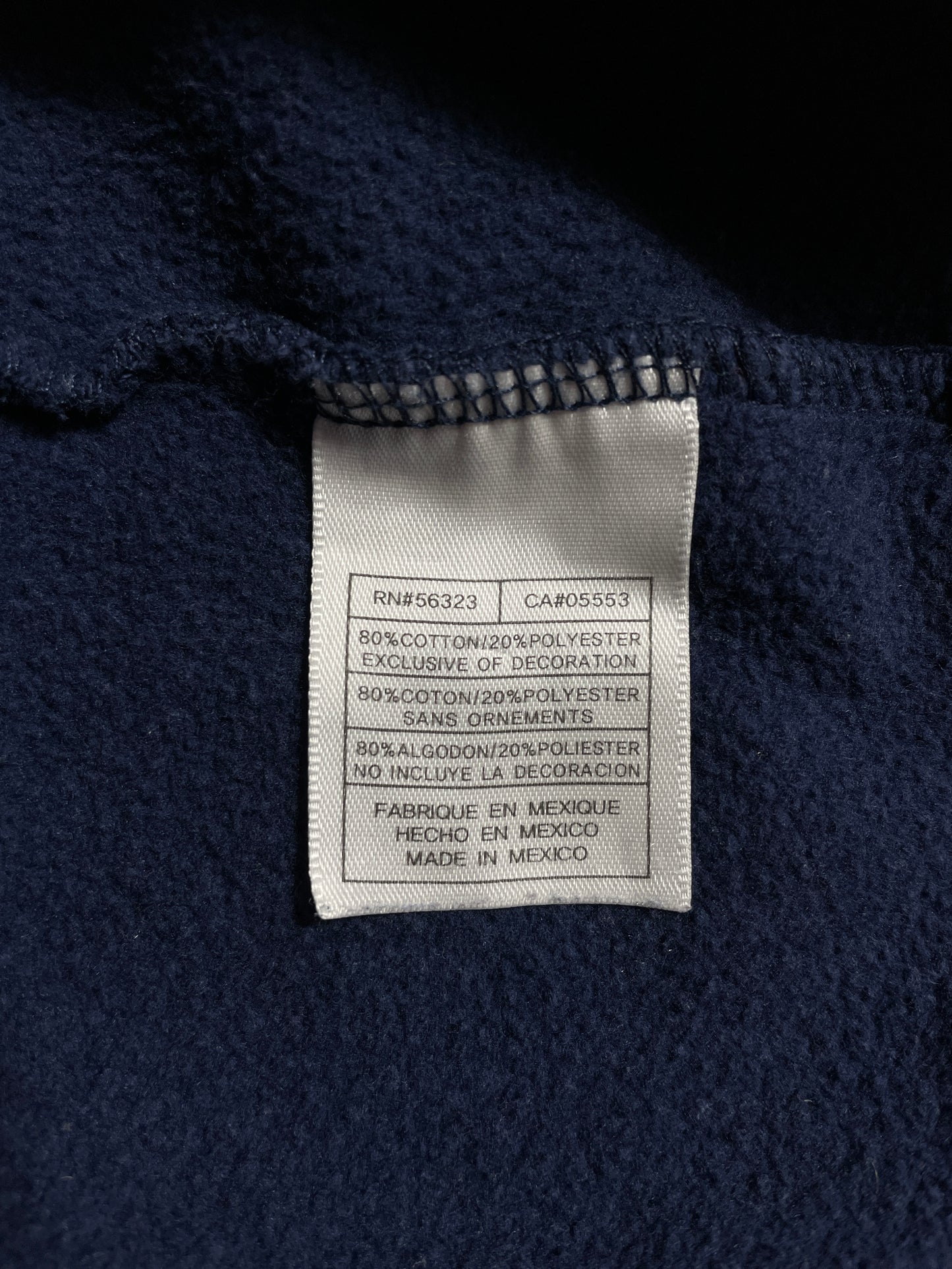 00' NIKE x WEST VIRGINIA Size L Vintage College Hoodie Sweat-shirt / E627