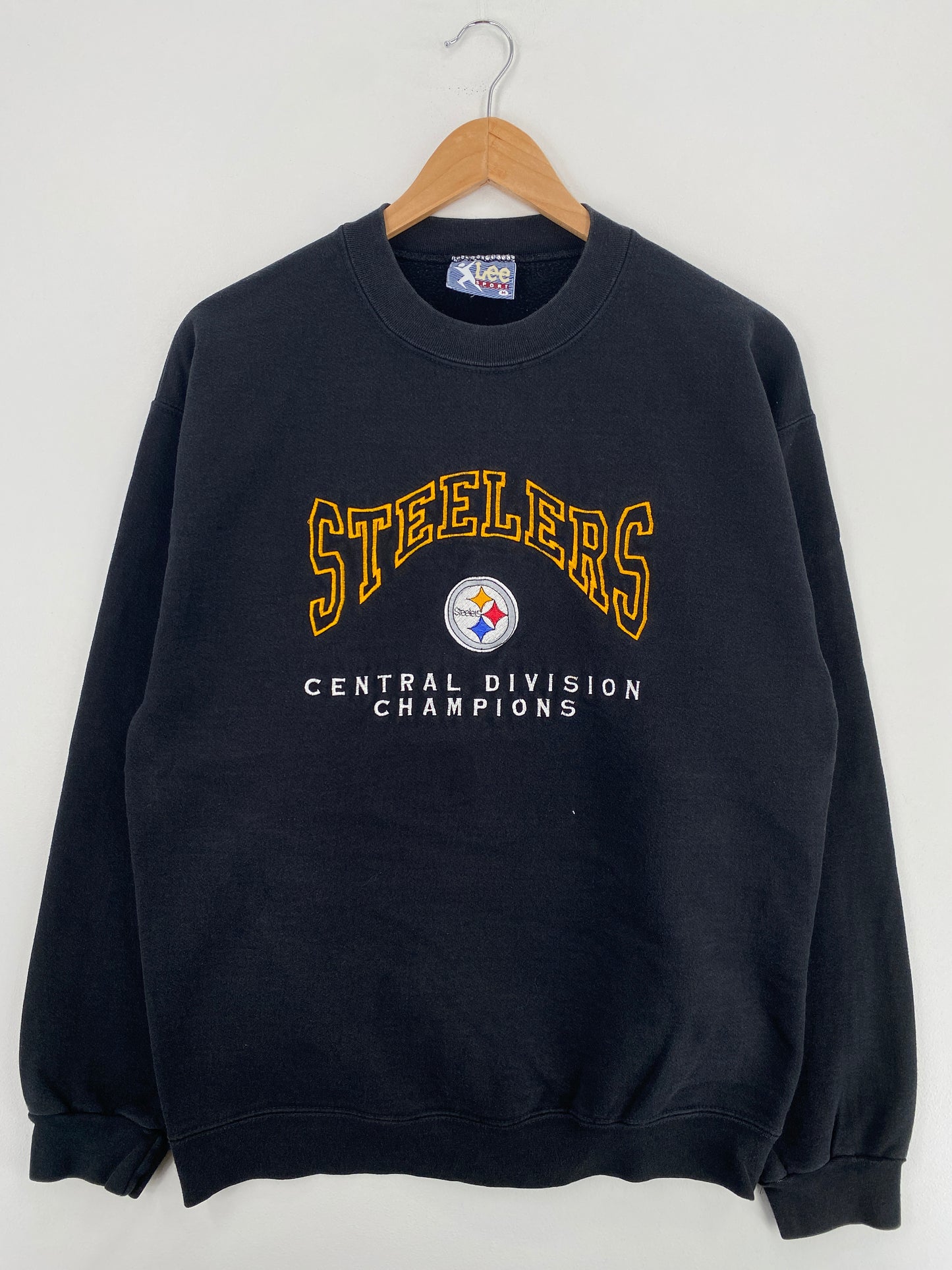 90's PITTSBURGH STEELERS Made in USA Size M Vintage NFL Sweat-Shirt / A5395