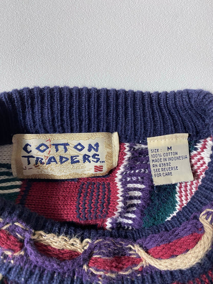 Vintage 3D COOGI- Style Size M Knit Sweater / A7398