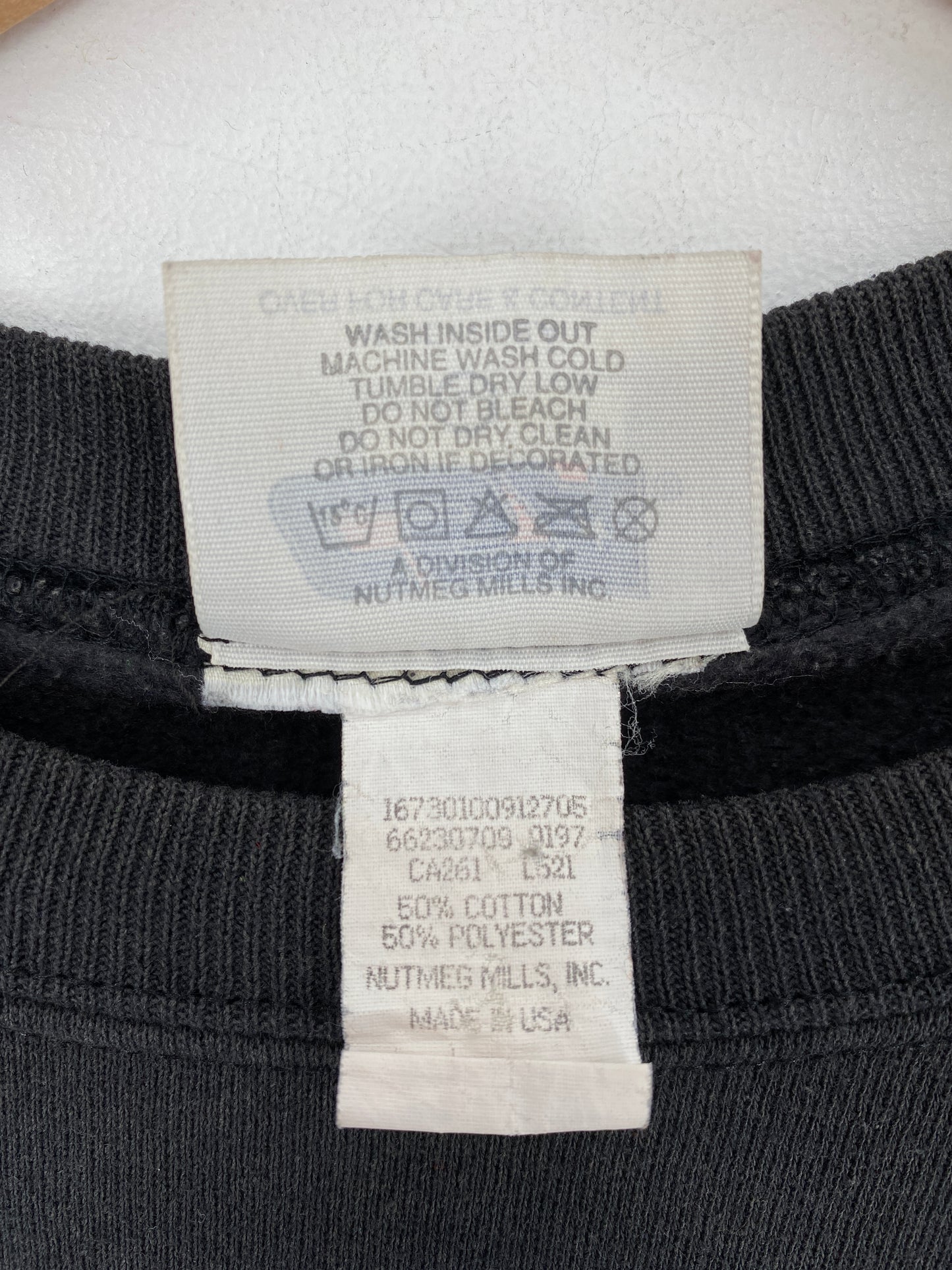 1997 MIAMI DOLPHINS Made in USA Size L Vintage NFL Sweat-Shirt / A6131