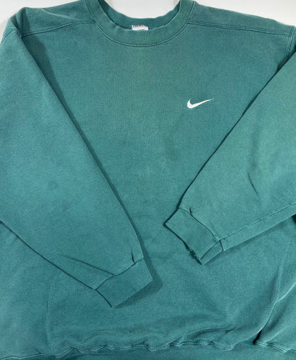 90’s Nike Mini Swoosh Made in USA Vintage Sweat-Shirt / 4651