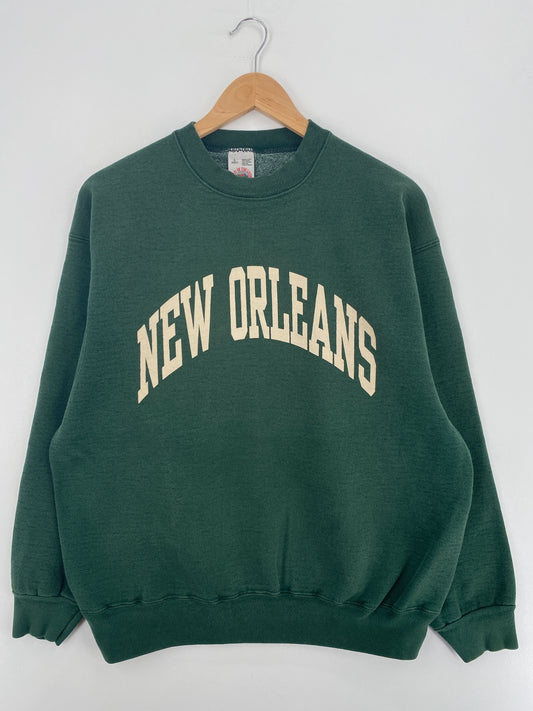90's NEW ORLEANS Made in USA Size L Vintage Sweat-Shirts / A5310