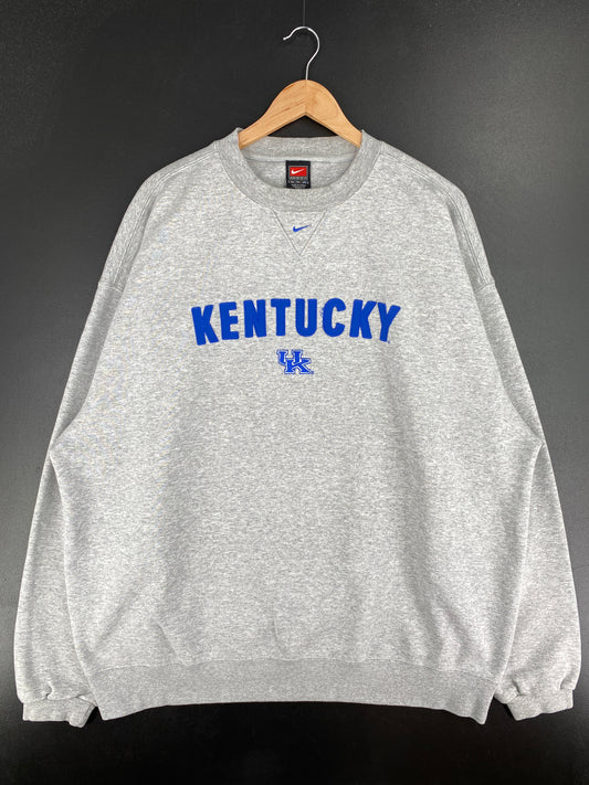 00' NIKE KENTUCKY Size XL Vintage College Sweat-Shirt / A6378