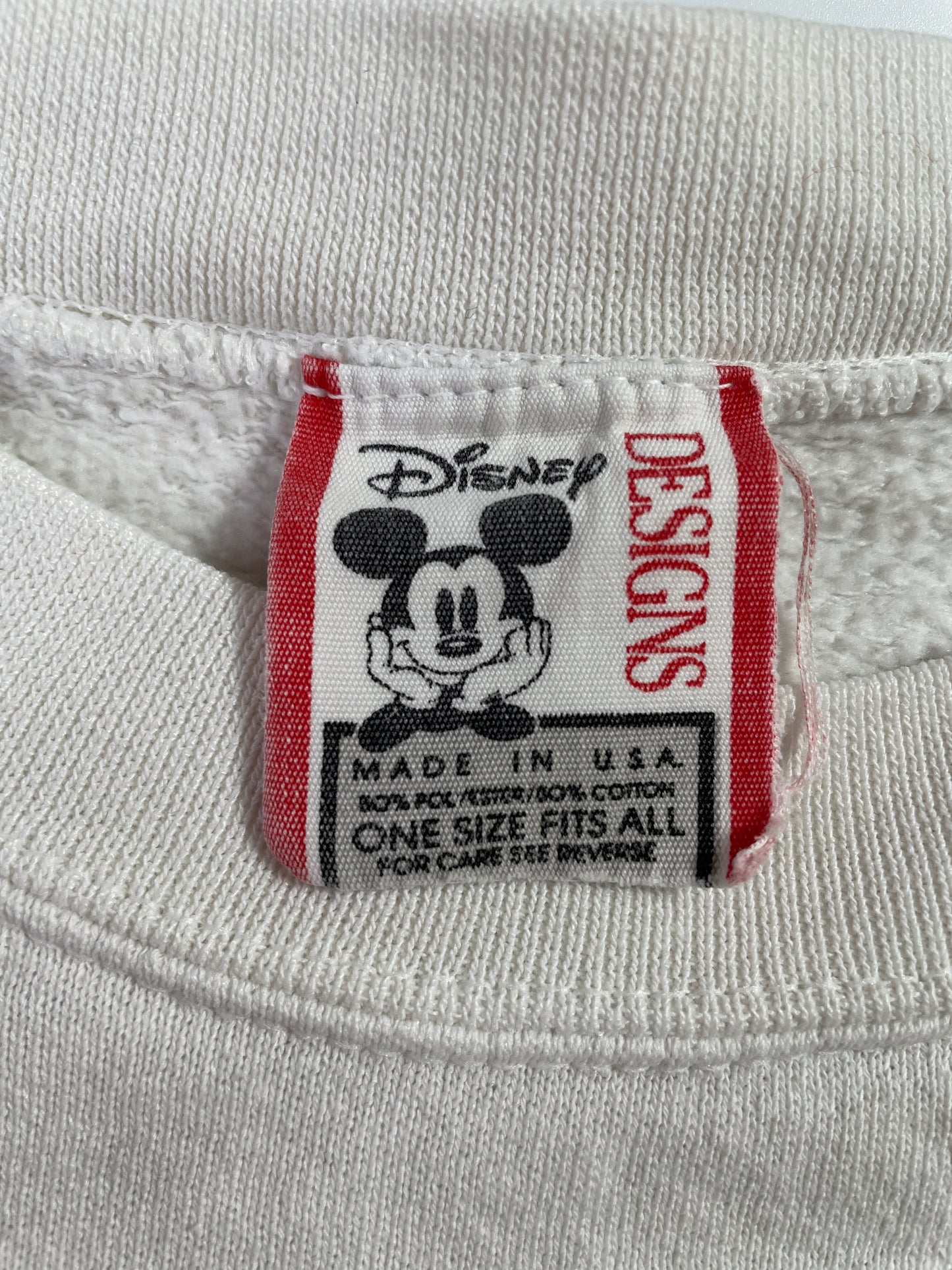 90's DISNEY MICKEY Made in USA Size Approx.XXL Vintage Sweat-shirt / E4667S