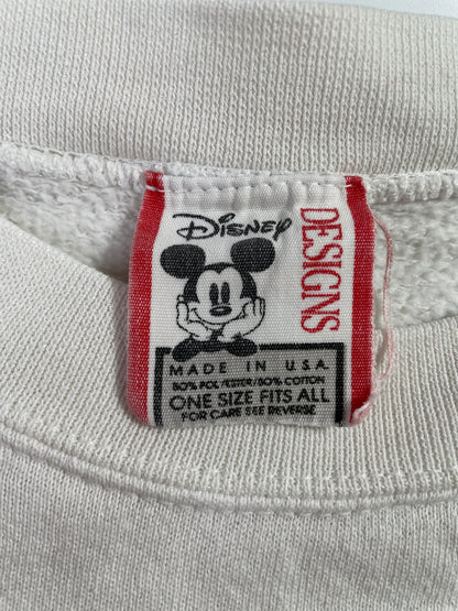 90's DISNEY MICKEY Made in USA Size Approx.XXL Vintage Sweat-shirt / E4667S