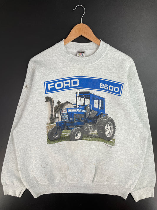 90's FORD 8600 Made in USA Size XXL Vintage Sweat-shirt / E4