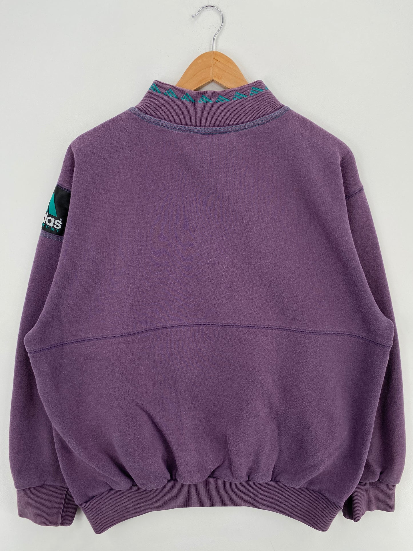 90's ADIDAS EQUIPMENT Size M Vintage Half Zip Sweat-shirt / A5988