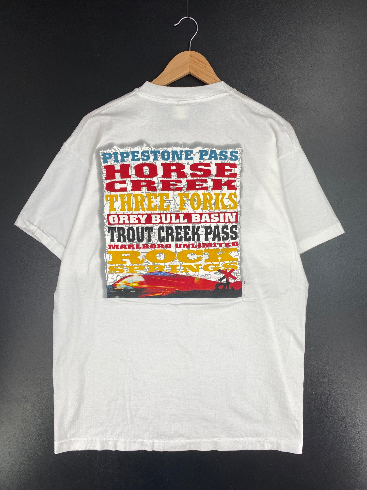 90’s MARLBORO Made in USA Size XL Vintage T-Shirt / A9833