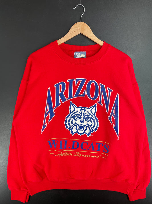 90's ARIZONA WILDCATS Made in USA Size L Vintage College Sweat-shirt / E1305S