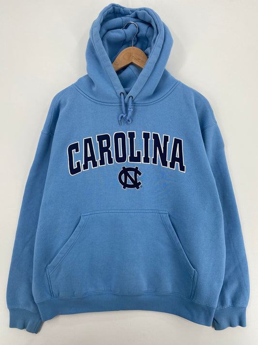 Vintage UNIVERSITY OF NORTH CAROLINA Size L College Hoodie Sweat-Shirts / A5303
