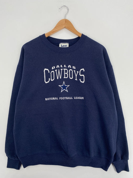 90's DALLAS COWBOYS Made in USA Size L Vintage NFL Sweat-Shirt / A6233