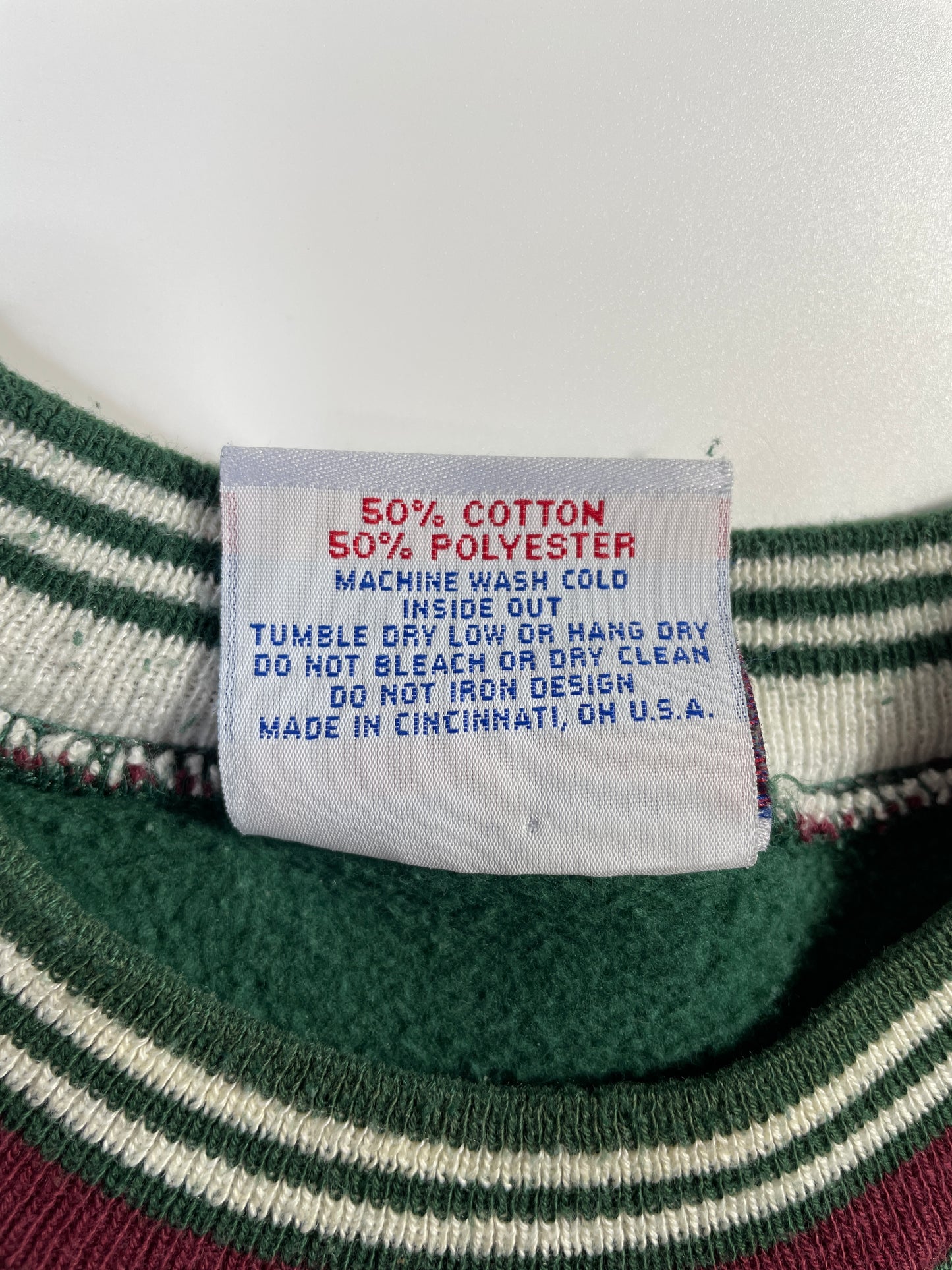 90's GREENS COLLECTION GOLF Made in USA Size L Vintage Sweat-shirt / E6690S