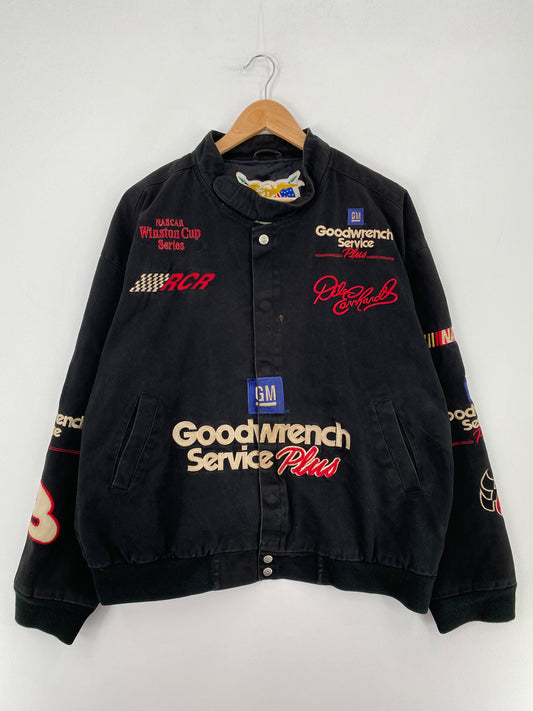 Vintage GOODWRENCH SERVICE Approx. Size XL Racing Jacket / E1913J
