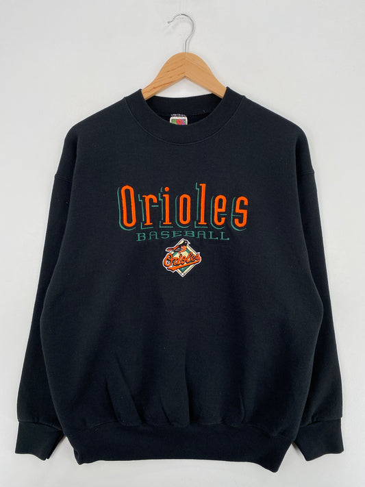 1999 BALTIMORE ORIOLES Size L Vintage MLB Sweat-Shirt / A5838