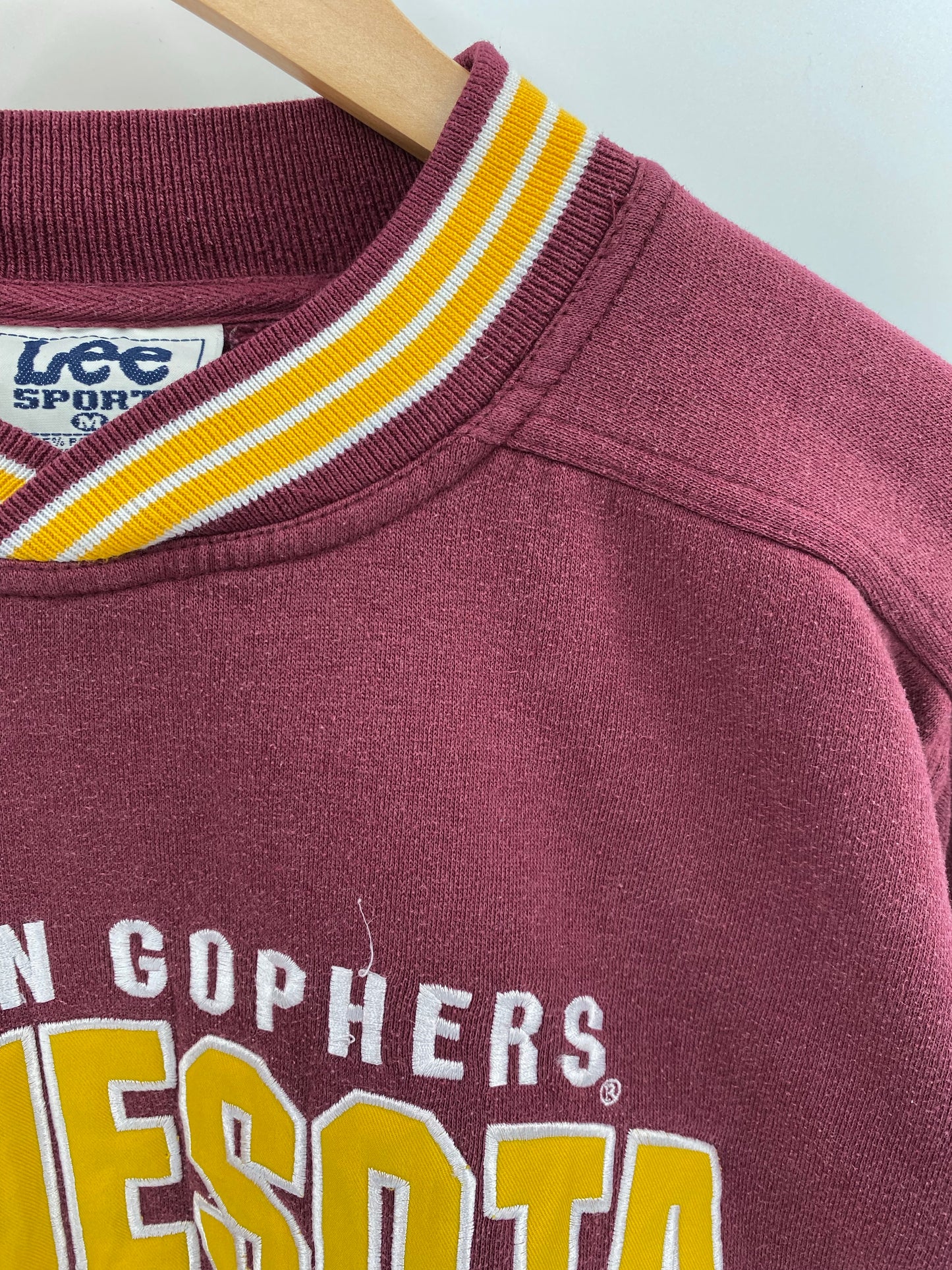 90’s MINNESOTA GOLDEN GOPHERS Size M Vintage College Sweat-Shirt/ K6543