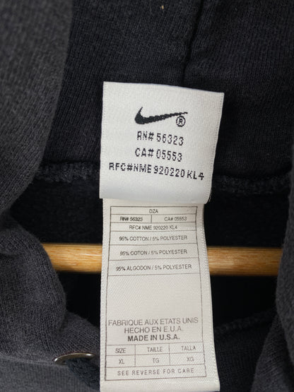 90's NIKE MINI SWOOSH Made in USA Size XL Vintage Hoodie Sweat-Shirts / A5746