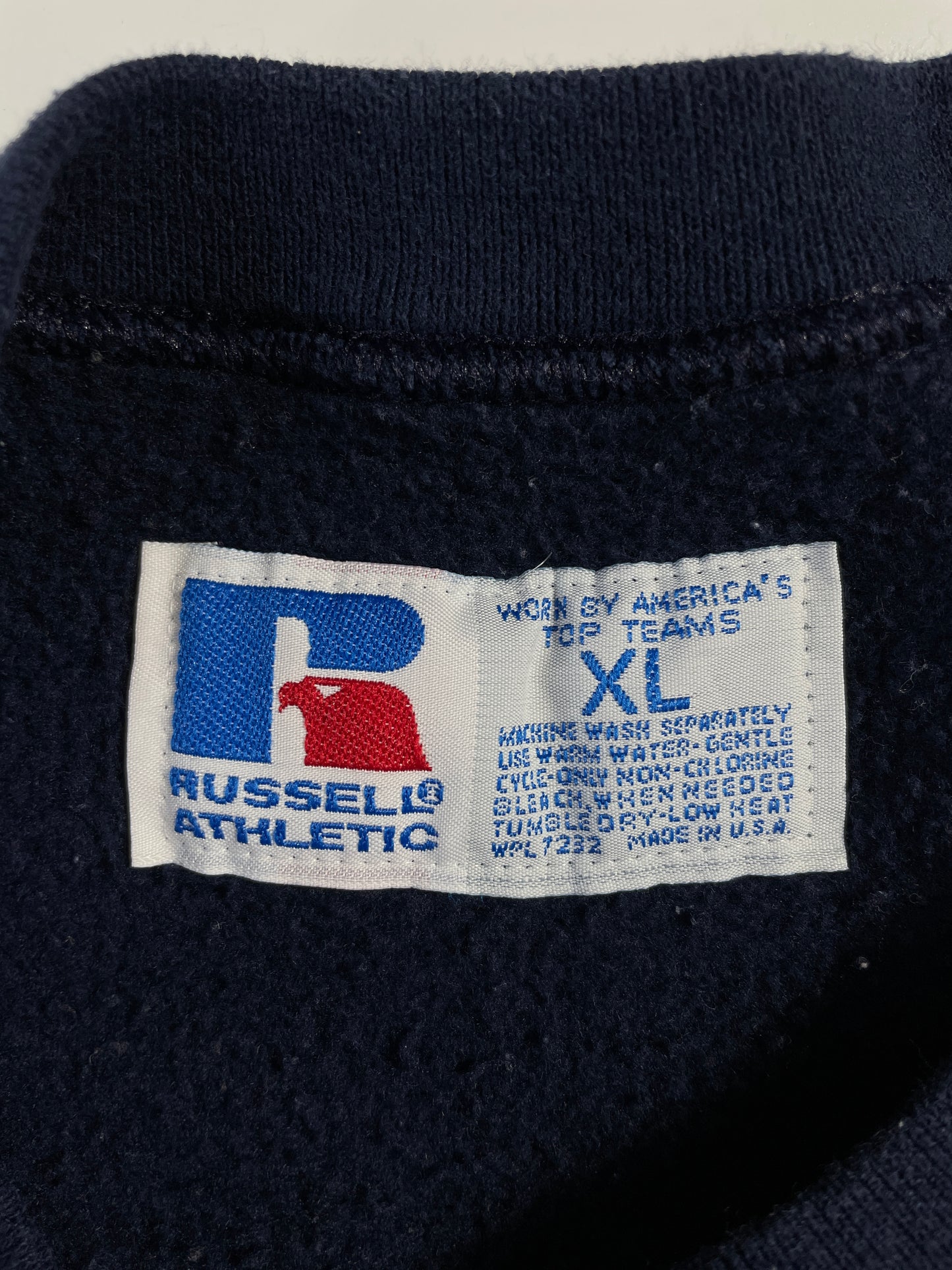 90's RUSSELL x CALIFORNIA GOLDEN BEARS Made in USA Size XL Vintage College Sweat-shirt / A9969