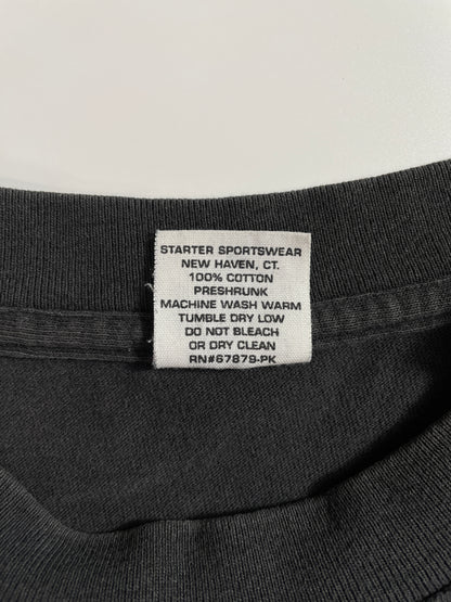 1997 STARTER x CHICAGO BULLS Made in USA Size L Vintage NBA T-Shirt / A4487