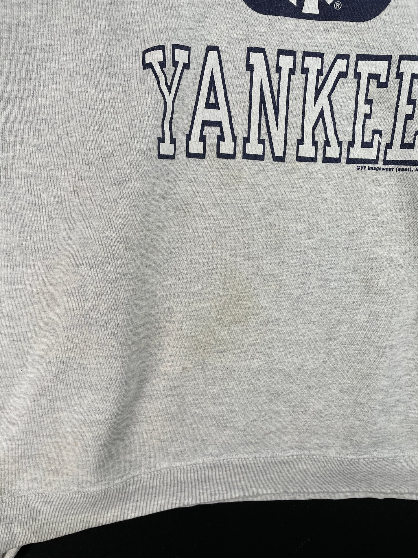 2001 NEW YORK YANKEES Size XL Vintage MLB Sweat-Shirt / E4335S
