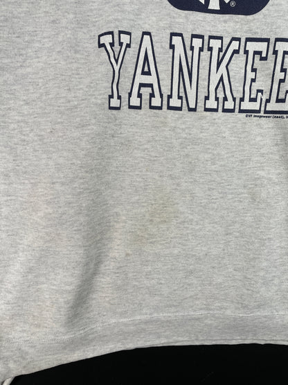 2001 NEW YORK YANKEES Size XL Vintage MLB Sweat-Shirt / E4335S