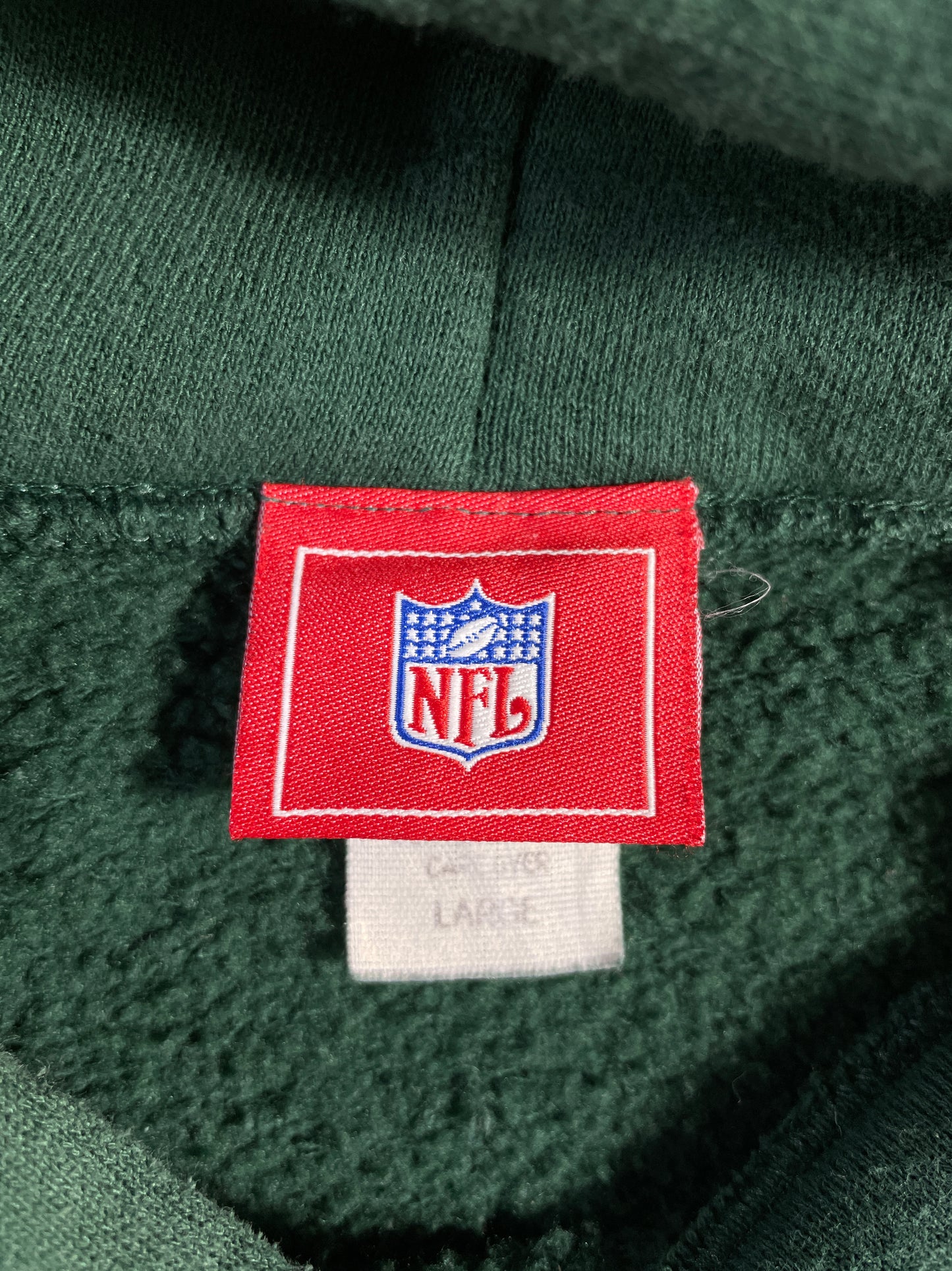 Vintage NEW YORK JETS Size L NFL Hoodie Sweat-Shirt / A9618