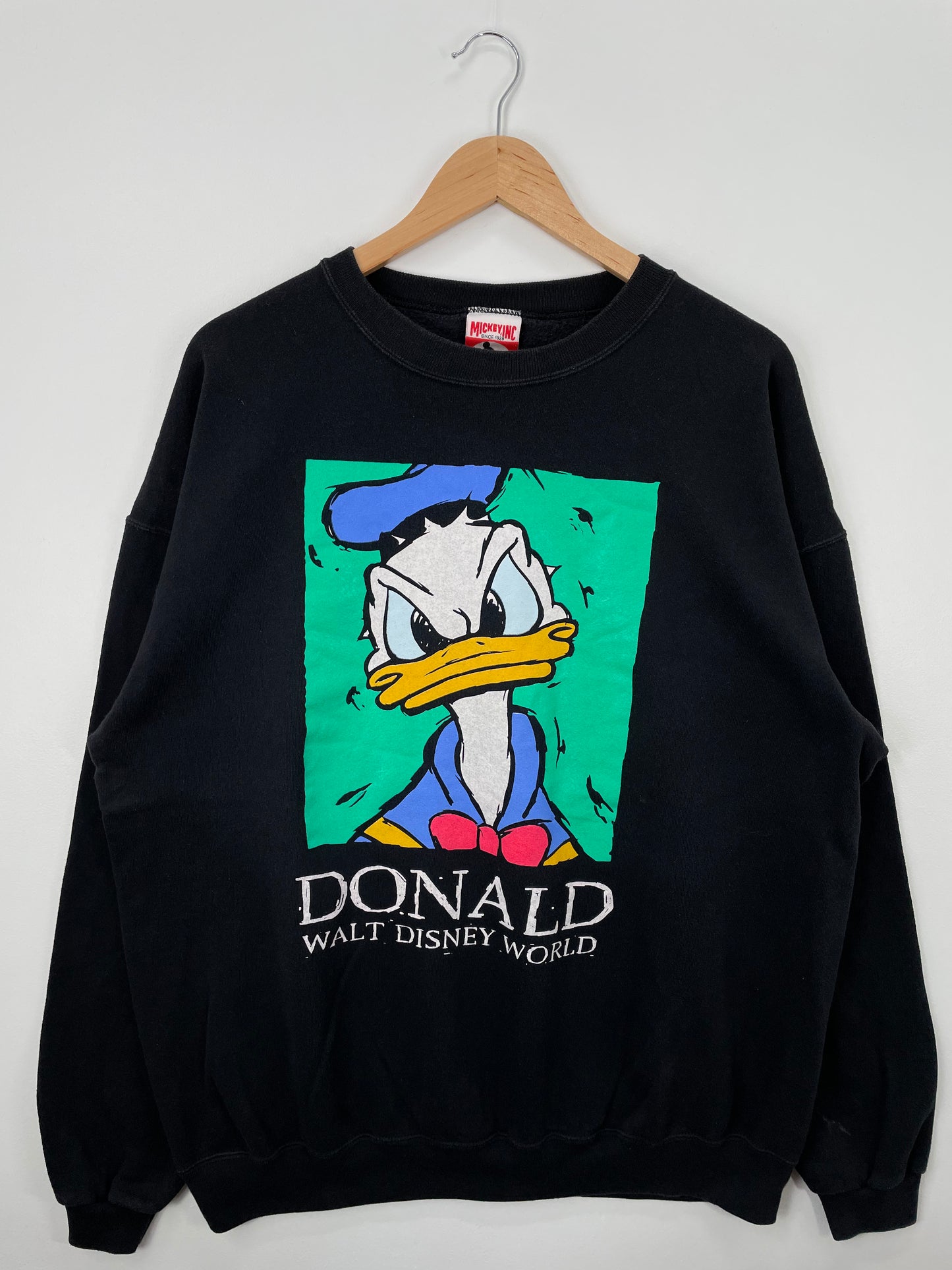 90's DISNEY DONALD DUCK Made in USA Size XXL Vintage Sweat-Shirt / A1233