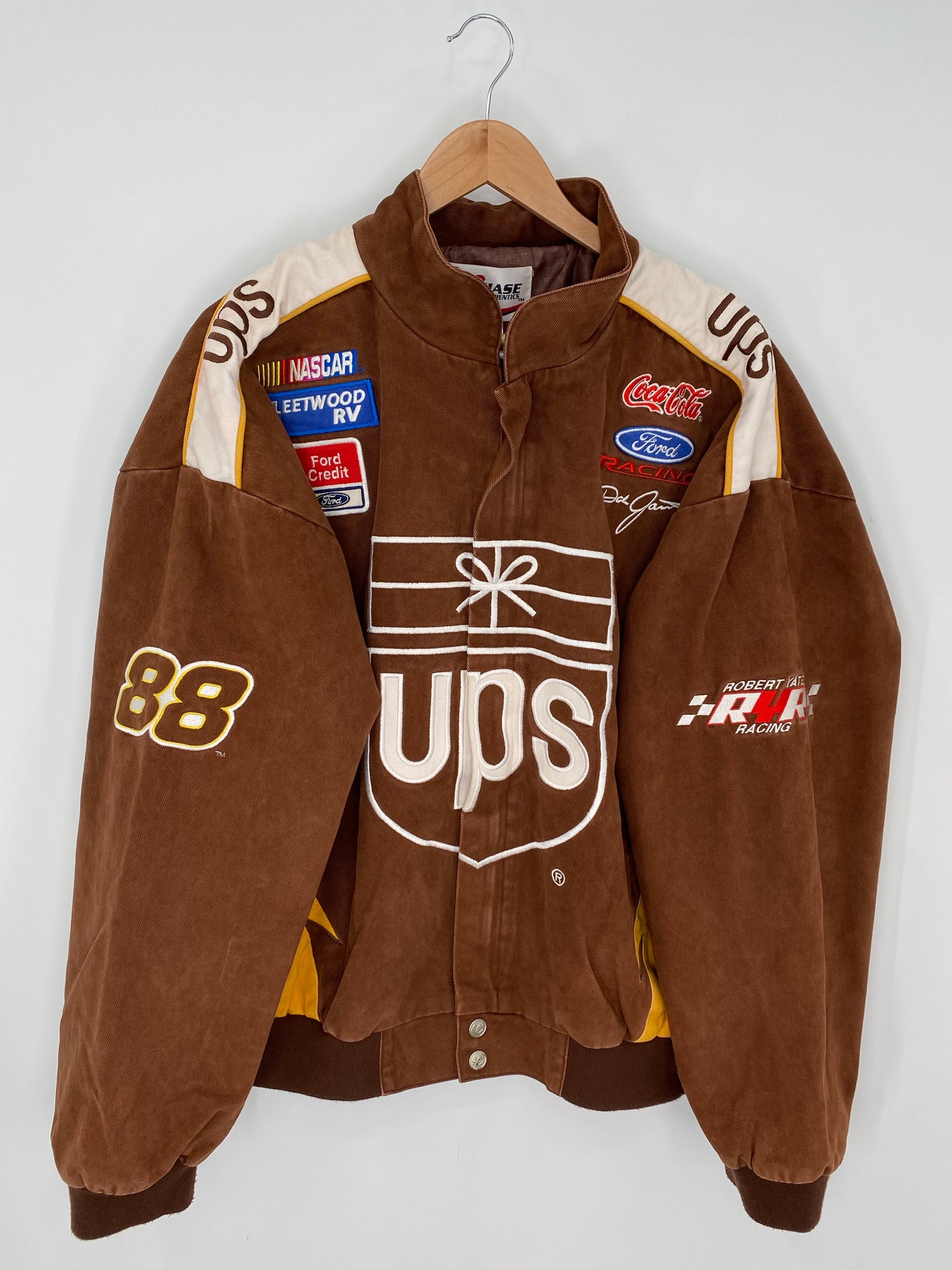 Vintage UPS x DALE JARRETT Size XL Racing Jacket / K9219