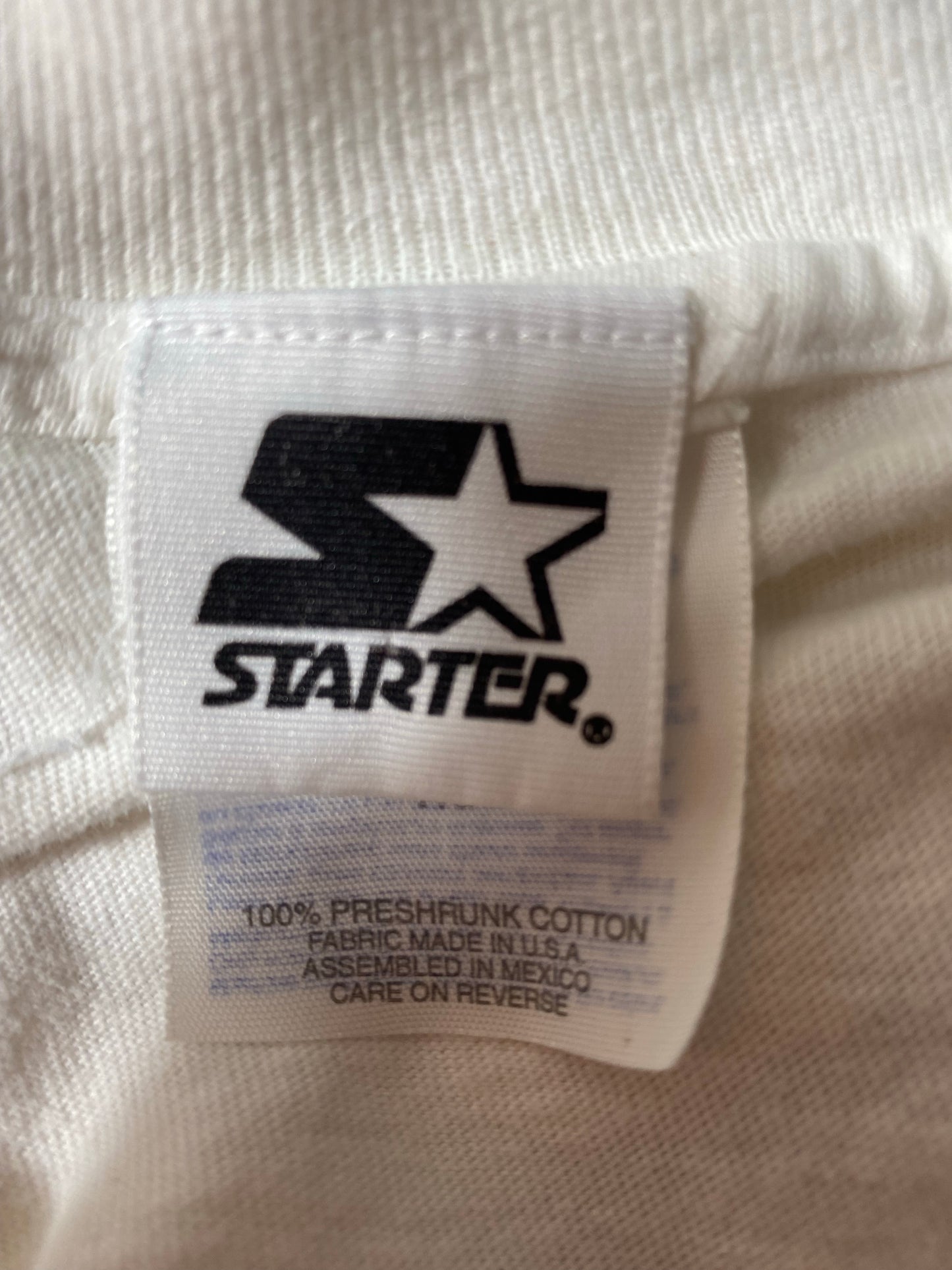 90’s STARTER x VIKINGS CRIS GARTER Size XXL Vintage NFL T-Shirts / K4884