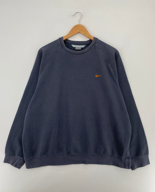 00' NIKE MINI SWOOSH Size XL Vintage Sweat-shirt / E2817S