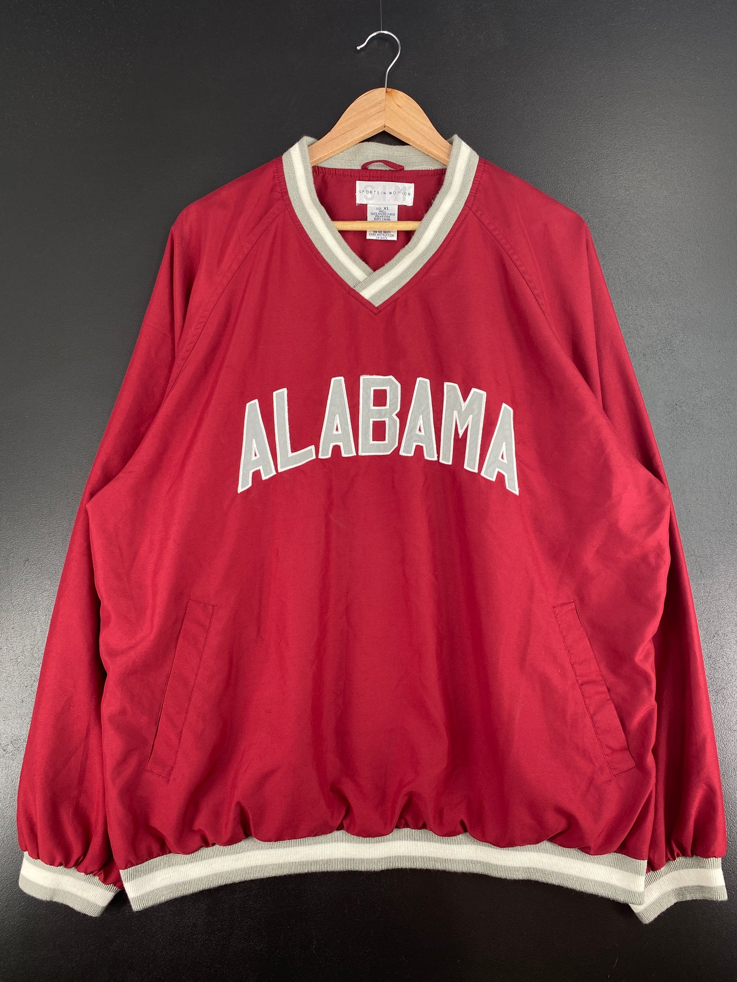 Vintage ALABAMA Size XL College Pullover Jacket / A3503