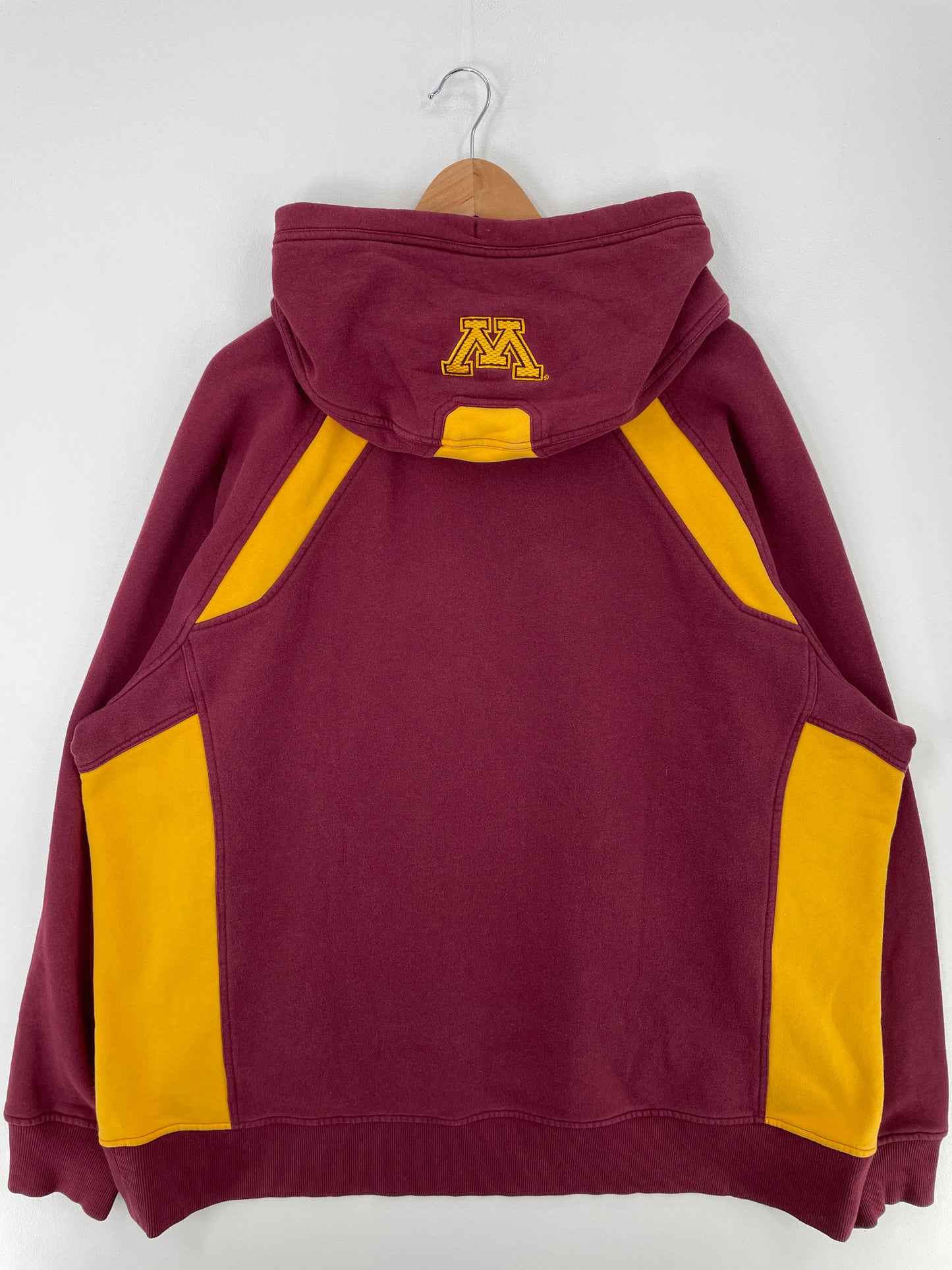 00’ NIKE x MINNESOTA Size XXL Vintage College Hoodie Sweat-shirt / A9801