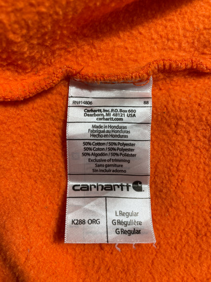 Vintage CARHARTT Size L Hoodie Sweat-Shirt / A8700