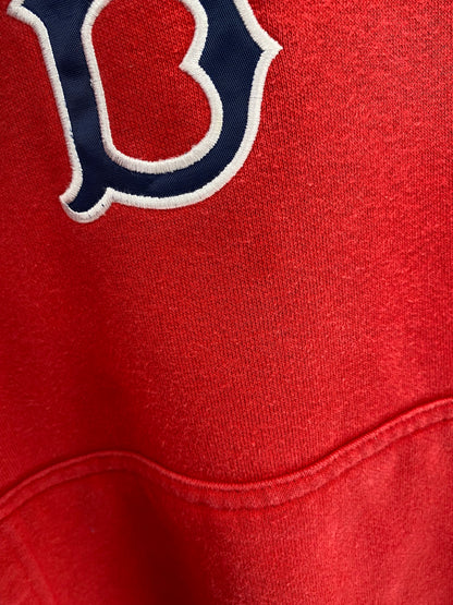 00' NIKE BOSTON RED SOX Size M Vintage MLB Hoodie Sweat-shirt  / K4253