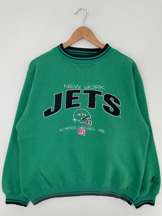 Vintage NEW YORK JETS Size M Vintage NFL Sweat-shirt / E1800S