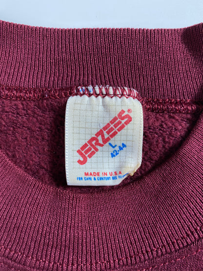 90's TEXAS A&M Made in USA Size L Vintage College Sweat-shirt / A4327