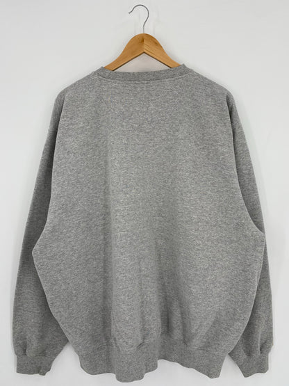 00' NIKE ILLINOIS Size XL Vintage College Sweat-Shirt / K5140