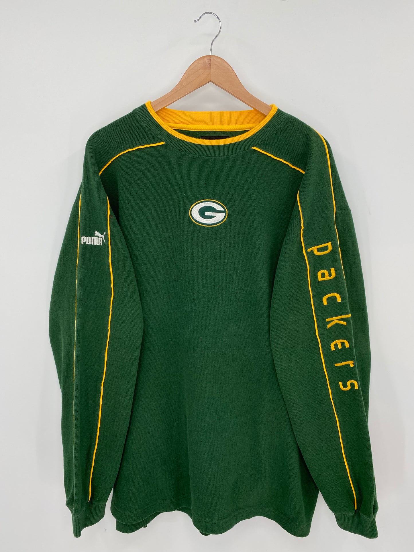 00' GREEN BAY PACKERS Size XXL Vintage NFL Sweat-Shirt/ K7501