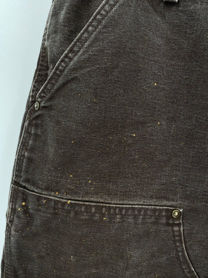 Vintage CARHARTT Double Knee Size 33x32 Duck Pants / K8213