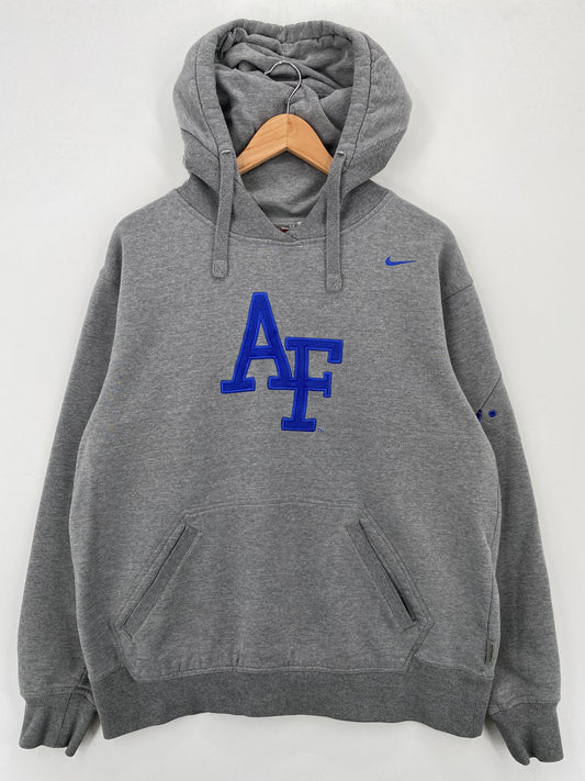 00' NIKE x AIR FORCE Size M Vintage Hoodie Sweat-Shirt / A7203