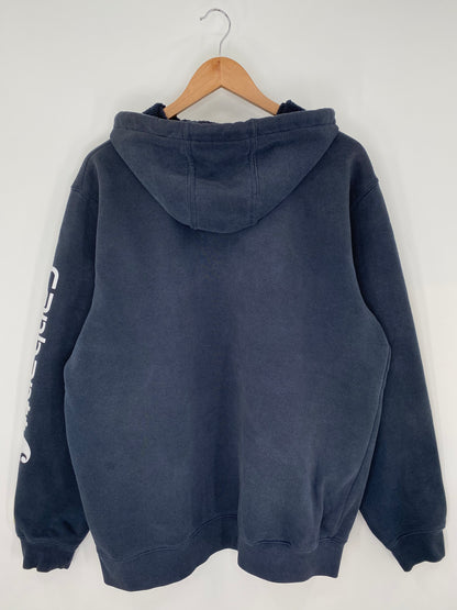 Vintage CARHARTT Size L Hoodie Sweat-Shirt / K9669
