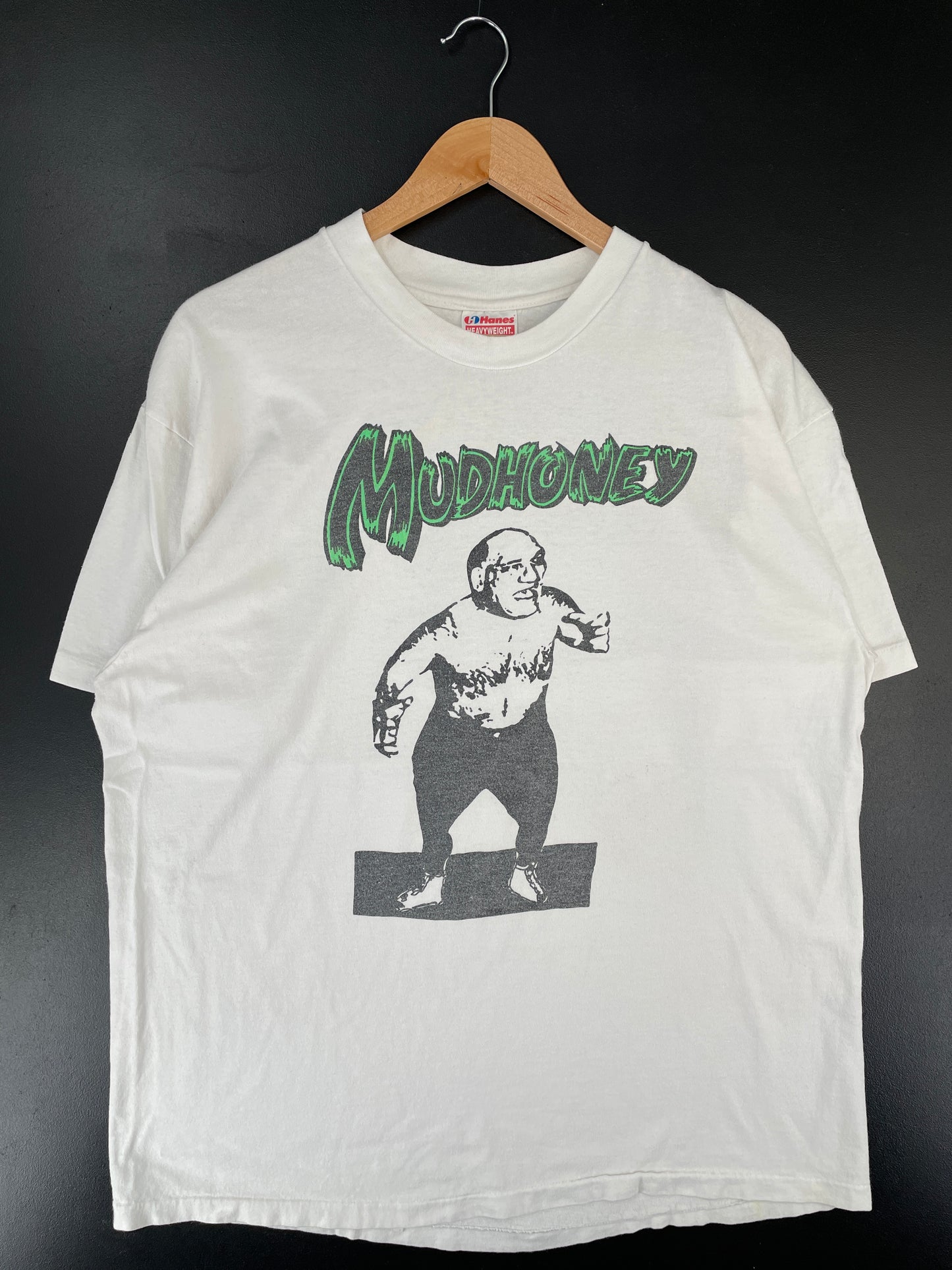90's MUDHUNEY Made in USA Size XL Vintage Music T-Shirt / E5198T