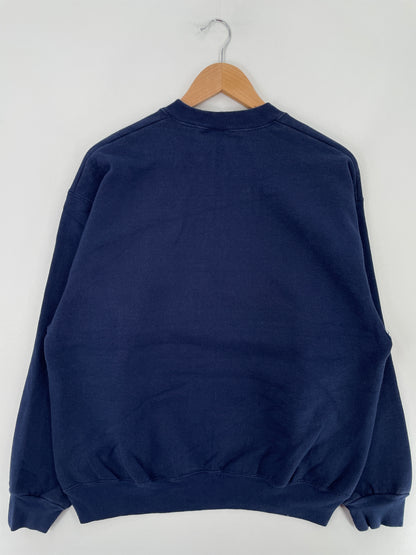 90's NOTRE DAME Size L Vintage College Sweat-Shirt / E5305S