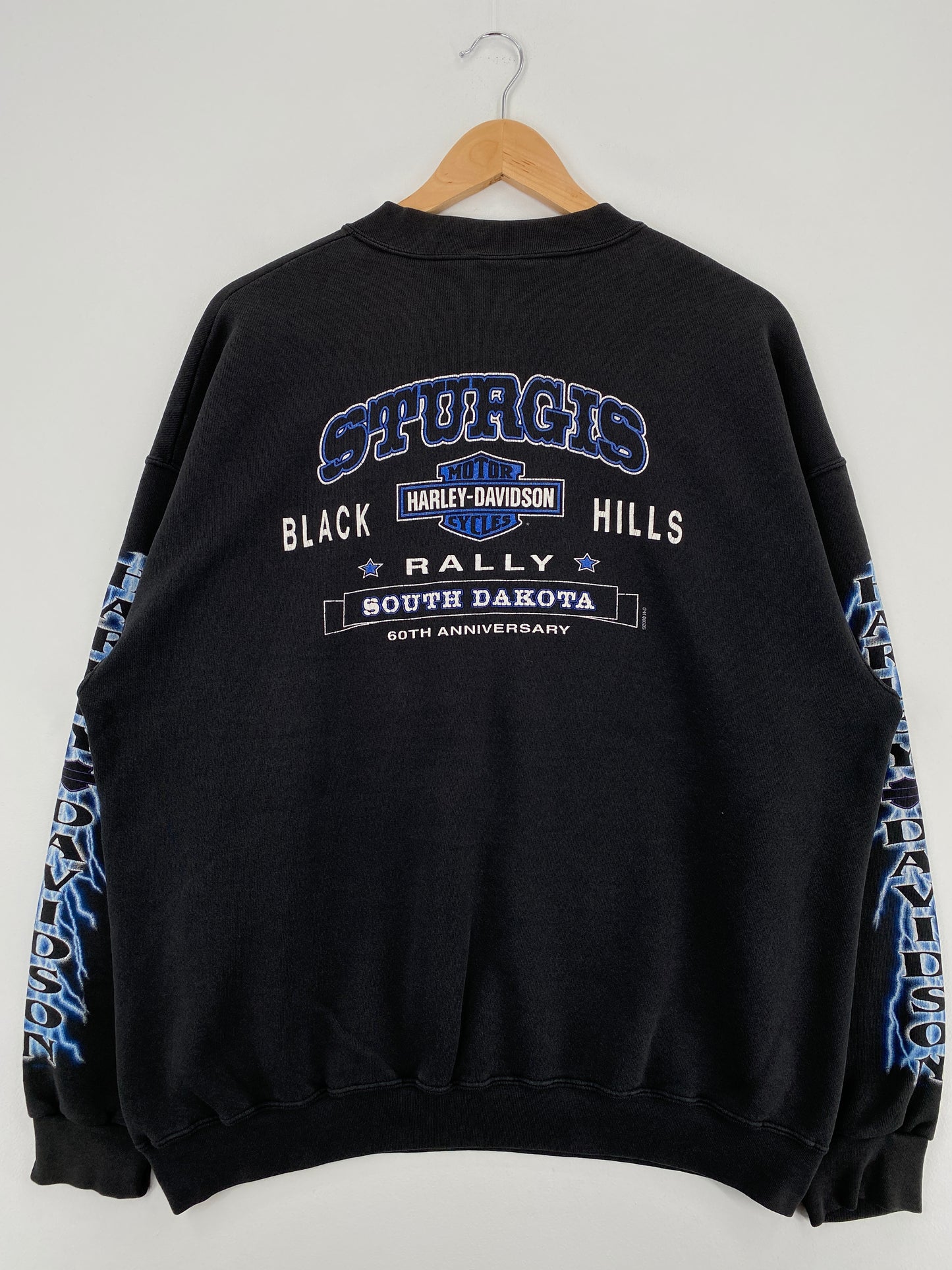 2000 HARLEY DAVIDSON Size Approx.XL Vintage Sweat-Shirts / A3971