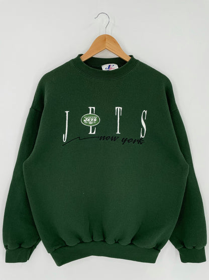 90’s NEW YORK JETS Size L NFL Sweat-shirt / K5314
