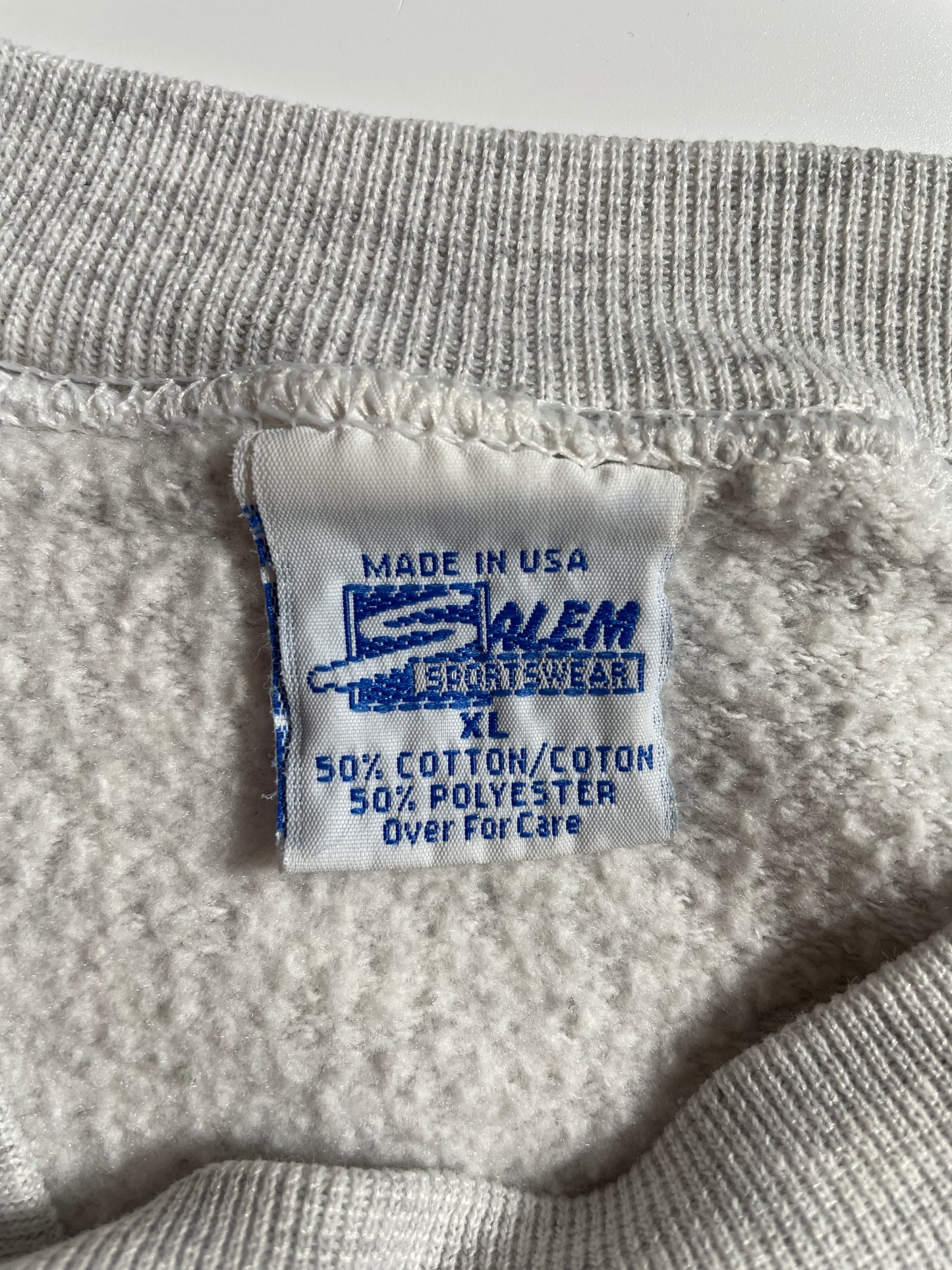 90's SALEM x UNIVERSITY OF TENNESSEE VOLUNTEERS Size XL Vintage College Sweat-Shirt / E5915S