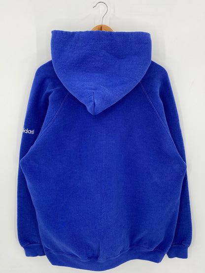 90’s ADIDAS Made in USA Size XL Hoodie Sweat-shirt / A8883