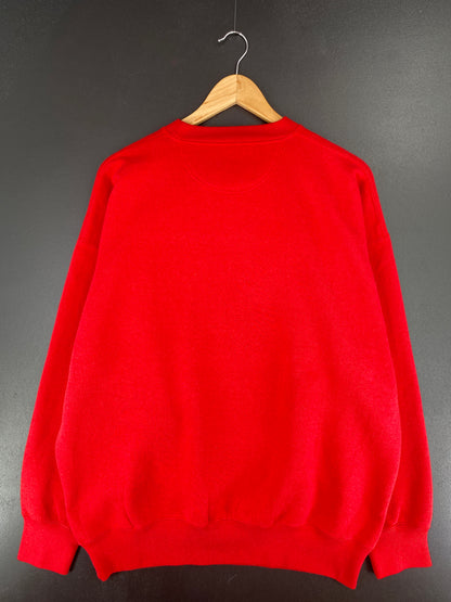 90’s UNIVERSITY OF INDIANA Size XL Vintage College Sweat-shirt / A5631