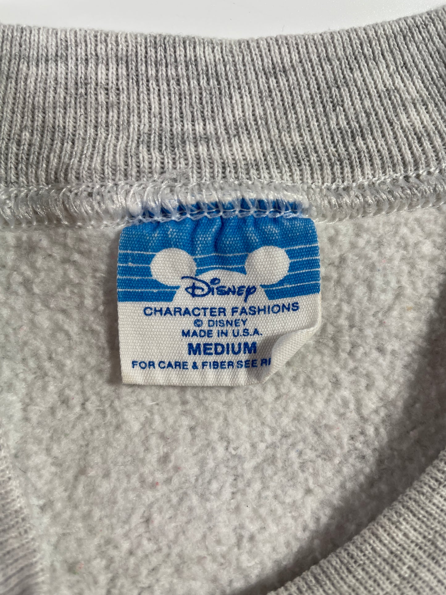 80's DISNEY MICKEY Made in USA Size M Vintage Sweat-shirt / E4801S