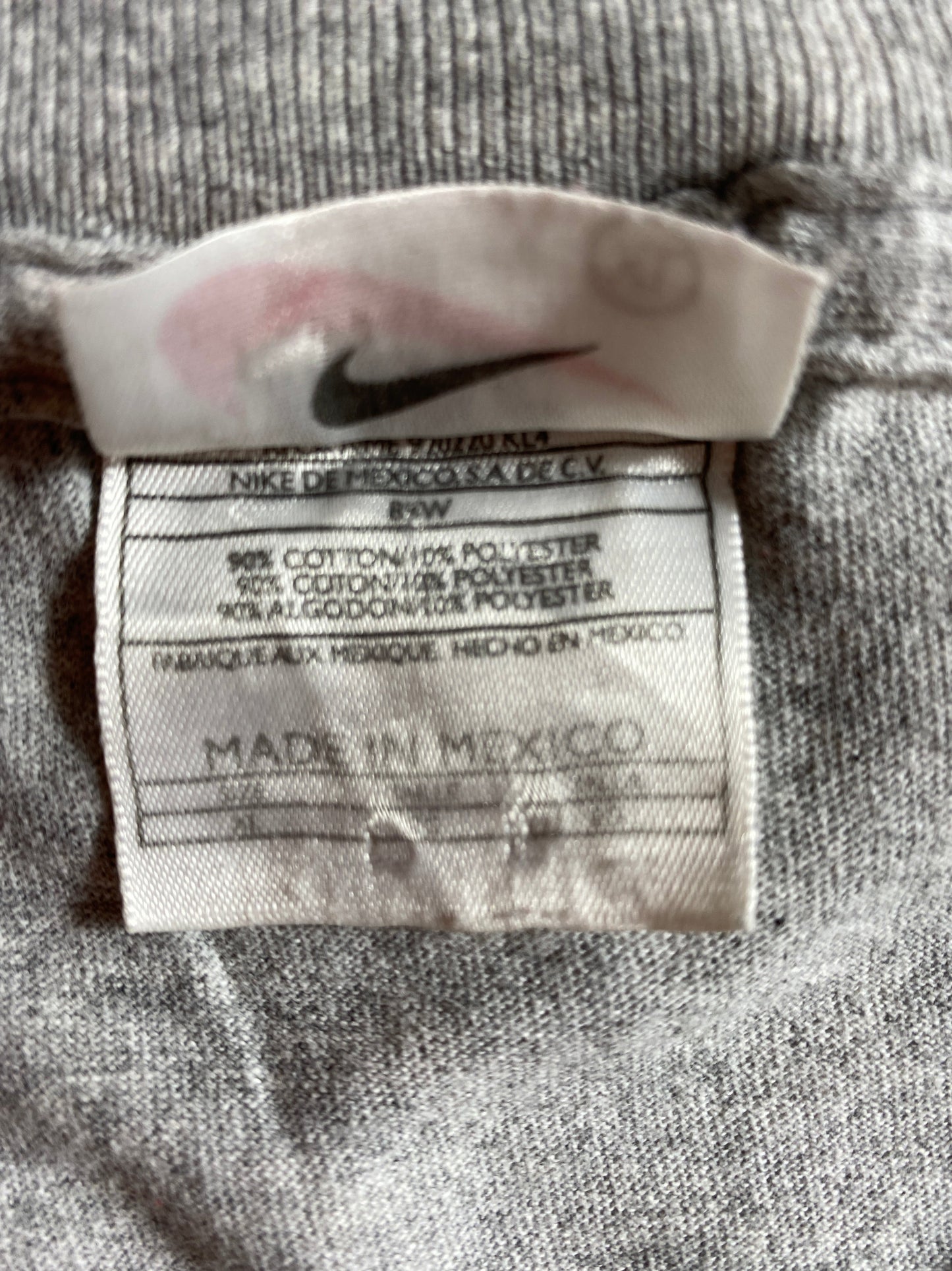 90's NIKE MINI SWOOSH Size XL Vintage T-shirt / A4465